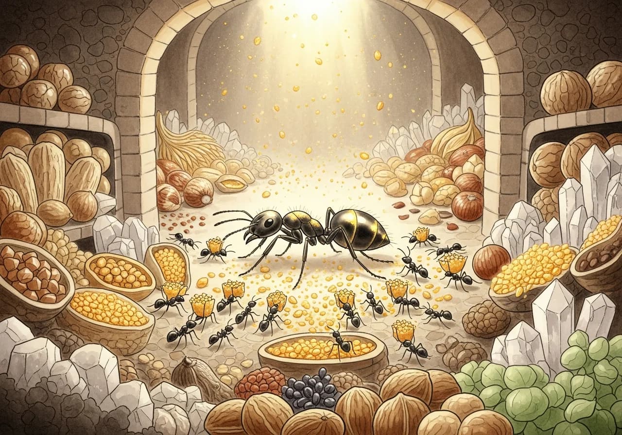 개미 꿈 — 길몽 해석