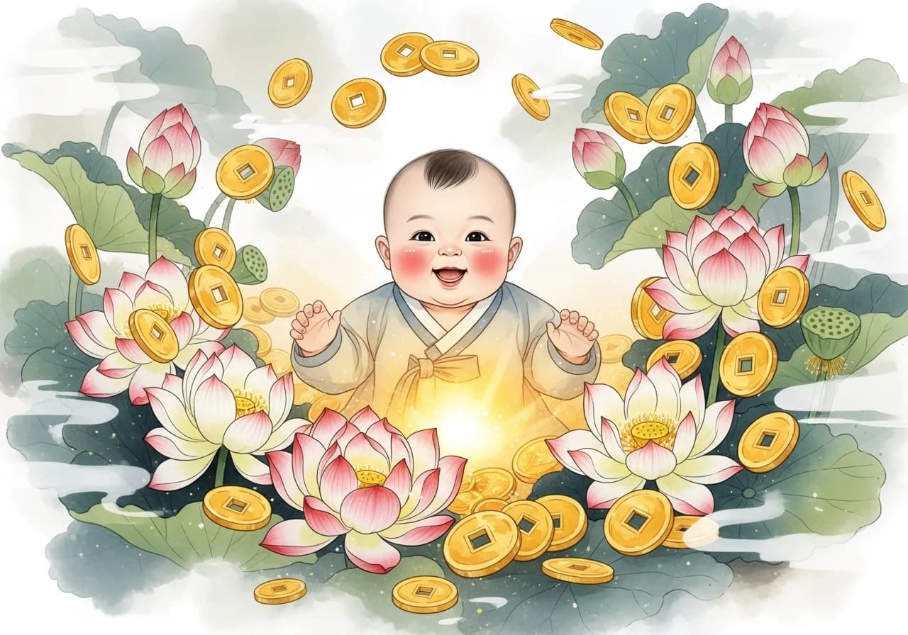 길몽 해석: 재물과 풍요의 신호