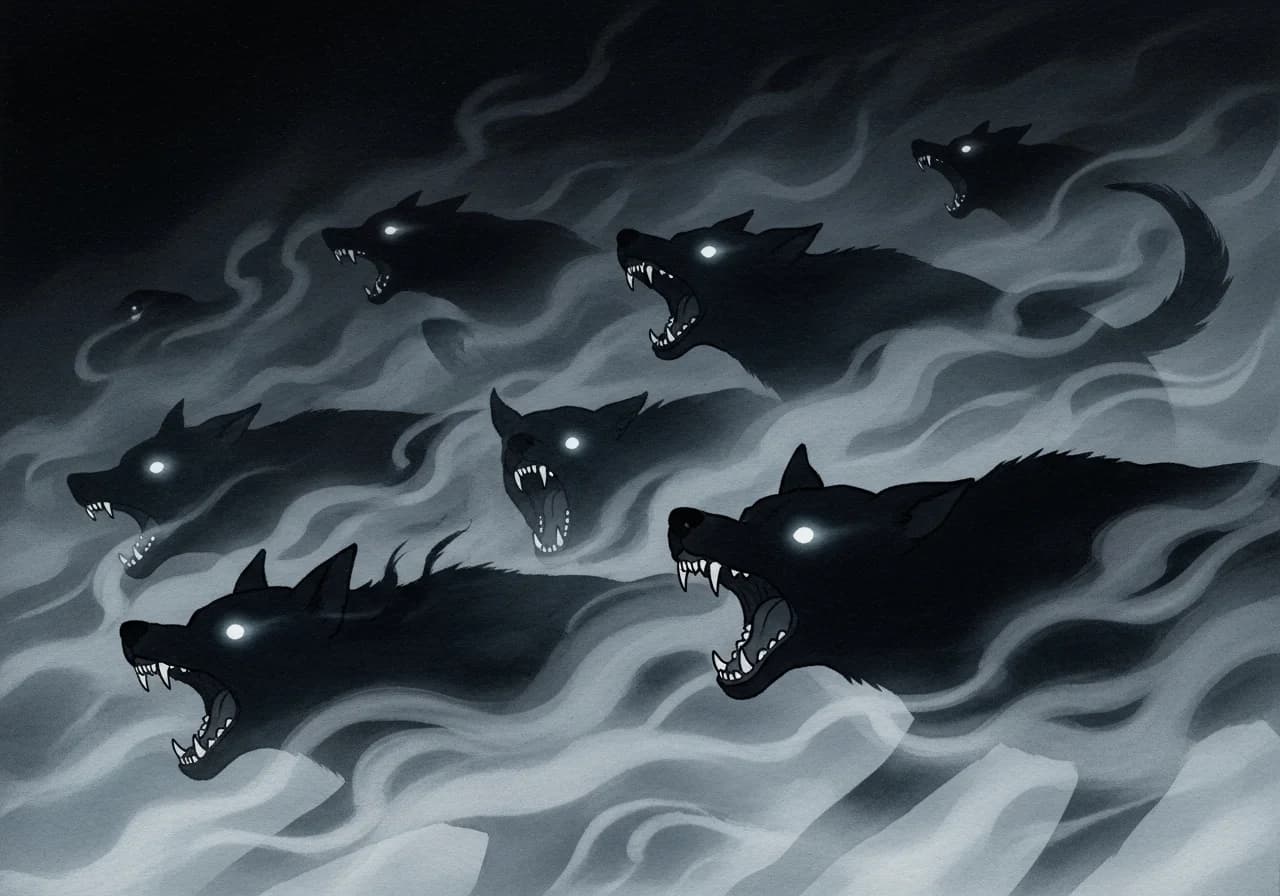 흉몽 해석: 구설수와 사회적 위협의 경고