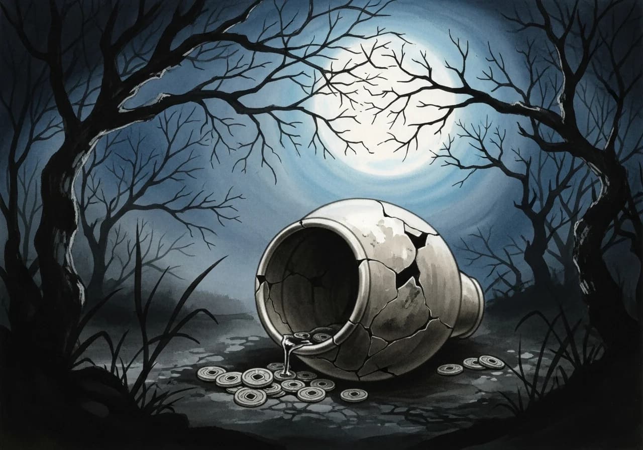 조심해야 할 부자 꿈의 패턴 — 흉몽의 신호