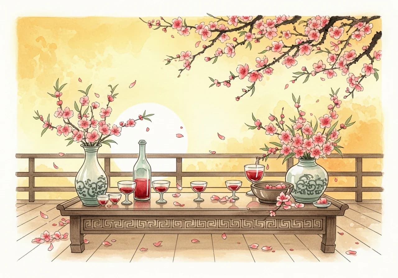 길몽: 흥겨운 자리에서 기분 좋게 취하는 꿈