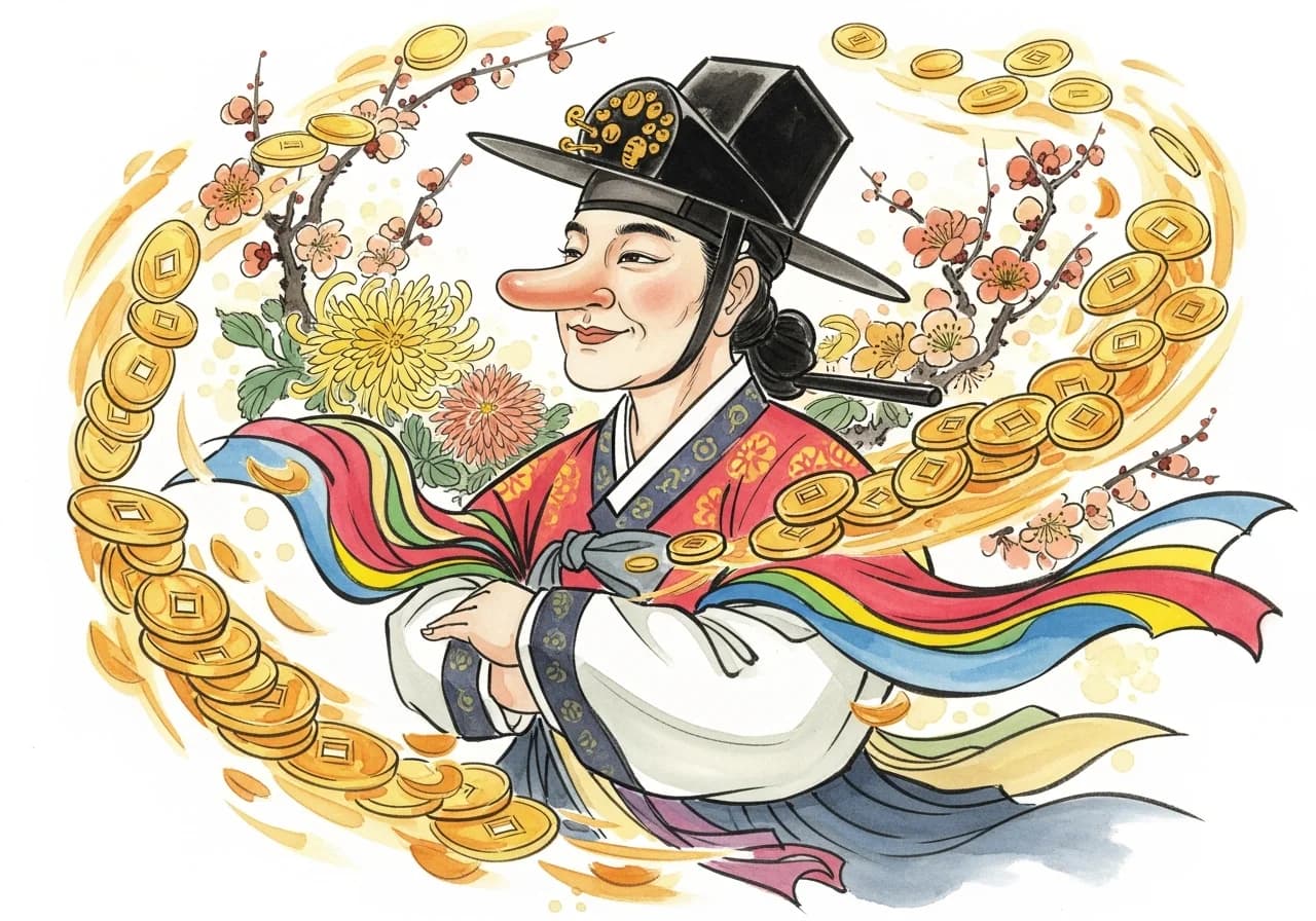 길몽 해석: 신분 상승과 재물운의 신호