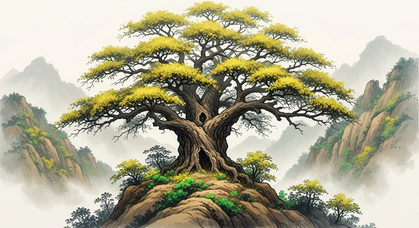 큰 나무 꿈해몽 - 거목 꿈의 의미와 길흉 완벽 정리