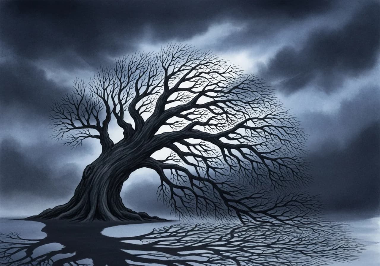 나무가 쓰러지는 꿈: 사업과 지위를 위협하는 흉몽