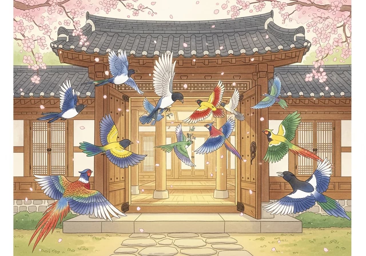 새꿈 길몽 — 행운과 기회를 알리는 새 꿈