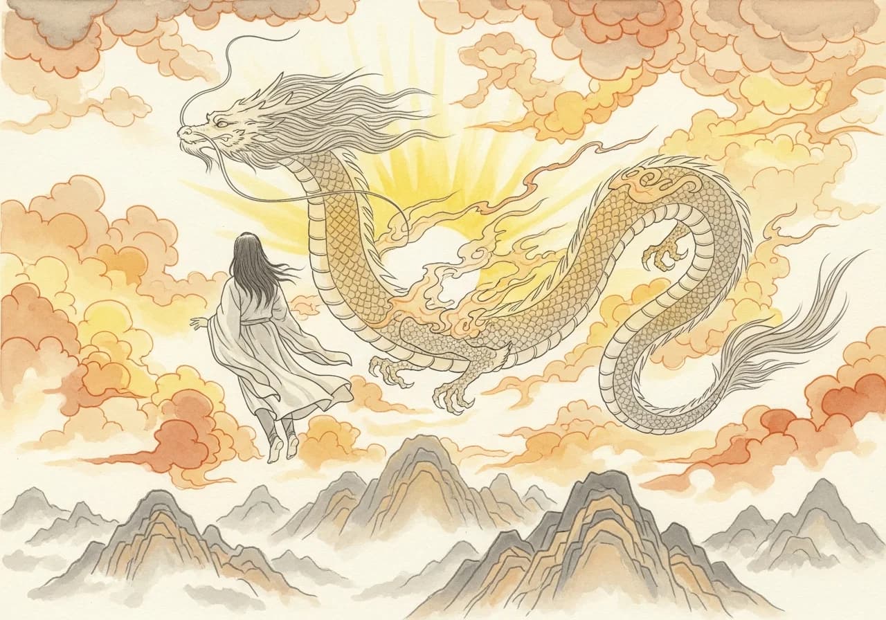 길몽: 빛나고 강해지는 변신