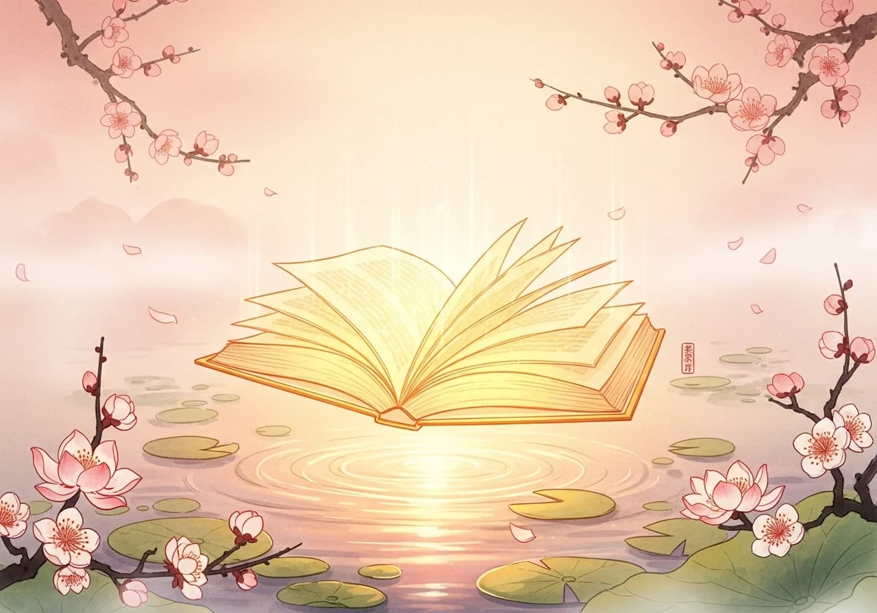 책꿈의 길몽 해석 — 합격·승진·재물운의 징조