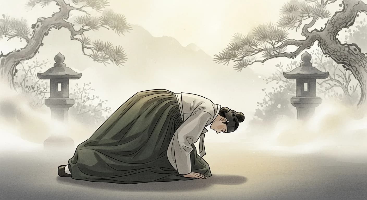 Bowing Dream Meaning - Korean Dream Interpretation of Bowing
