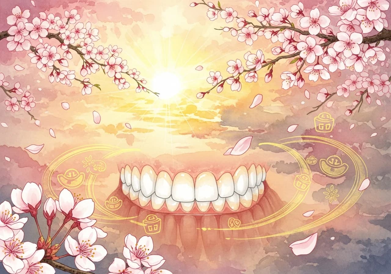 교정기 끼는 꿈 — 자기 교정의 의지와 길몽