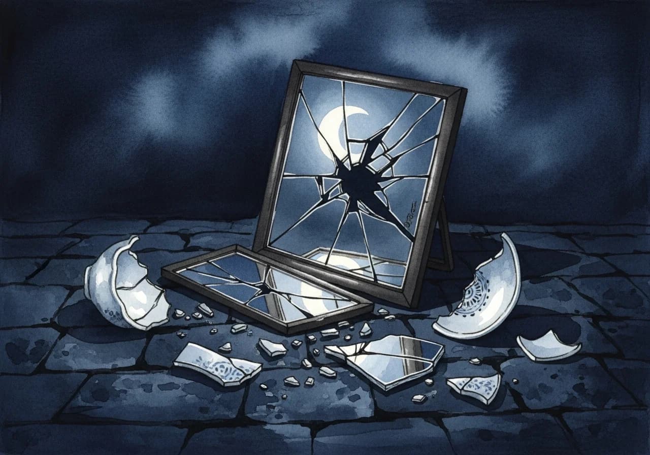 Inauspicious Signs: When Breaking Warns of Loss