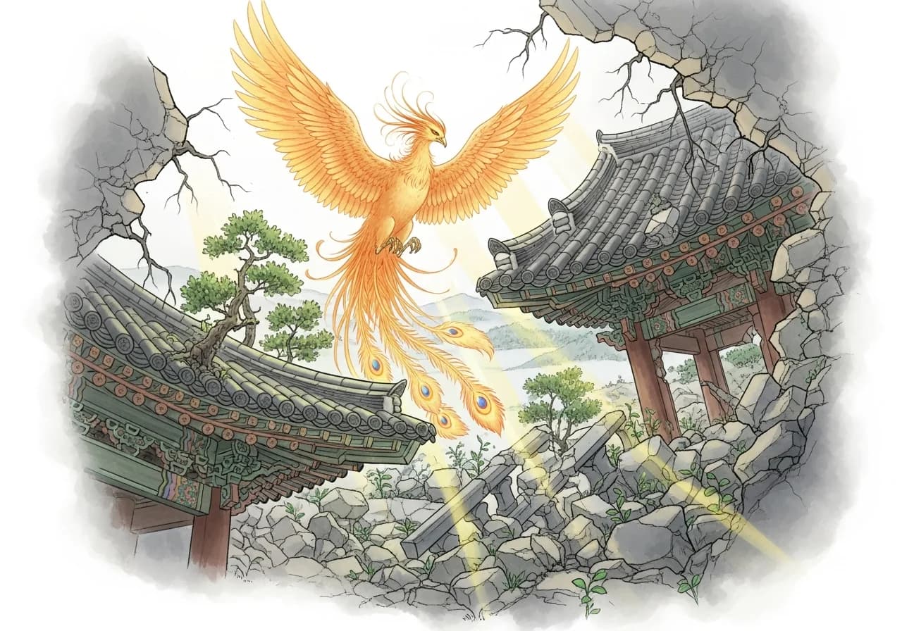 완전한 붕괴는 길몽 — 새 출발의 신호