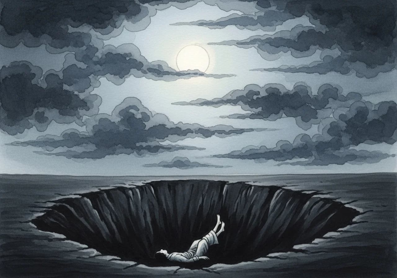 Inauspicious (흉몽): Being Buried Alive — A Warning About Pressure and Entrapment