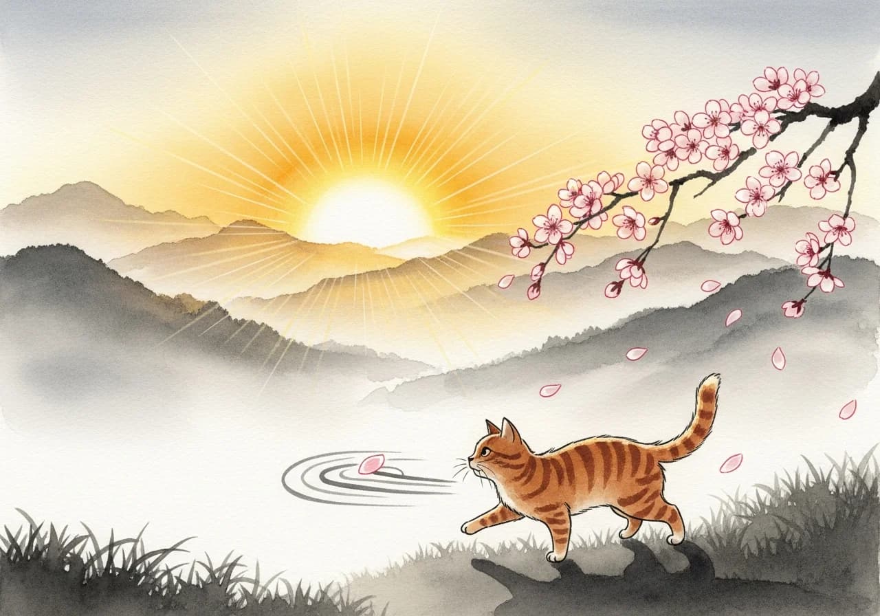 고양이 공격 꿈의 길몽 — 역전의 상징