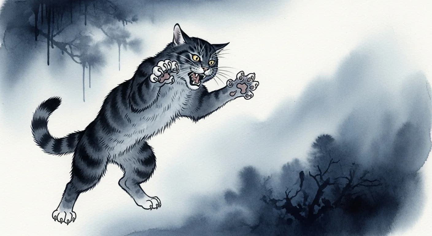 고양이가 공격하는 꿈 해몽