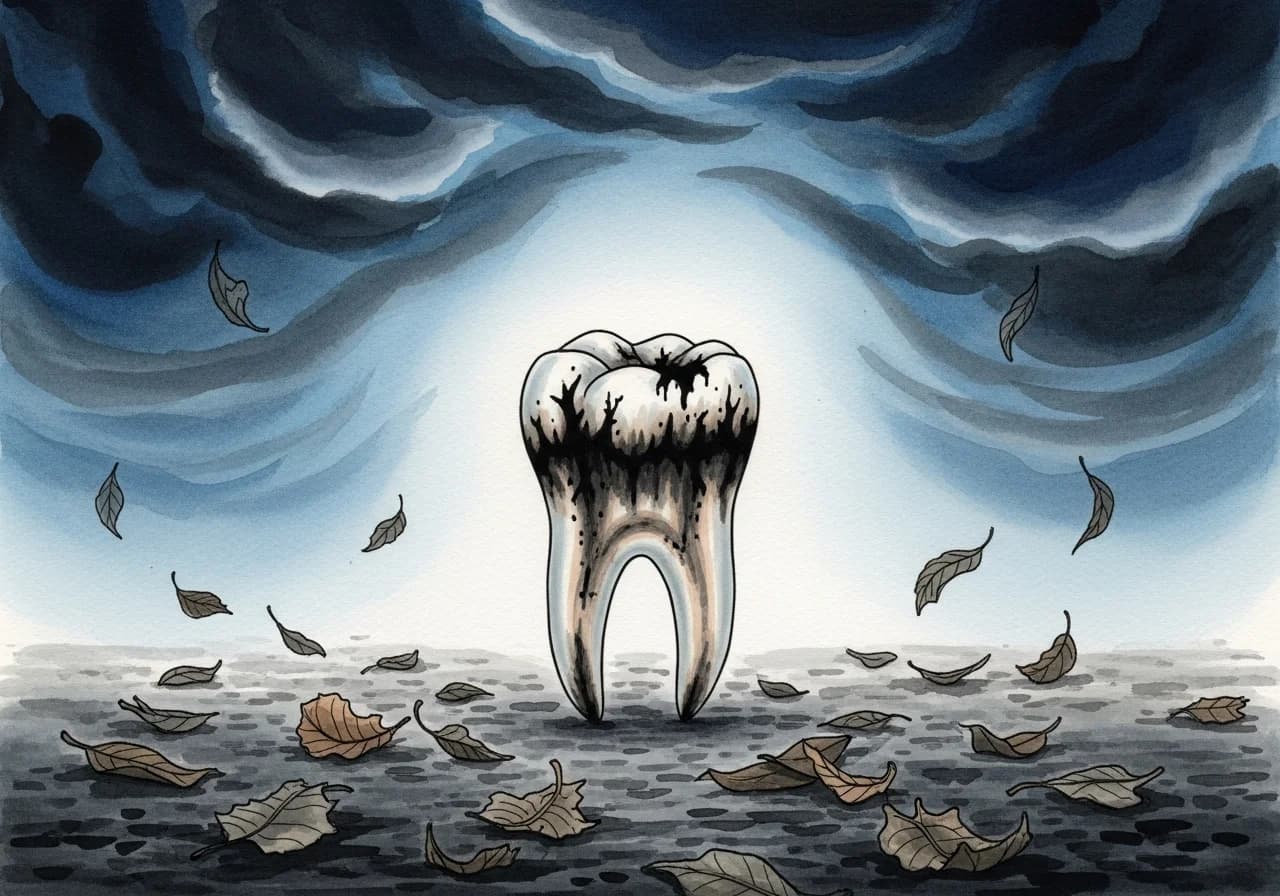 충치 꿈의 흉몽 해석: 방치된 것들이 보내는 경고