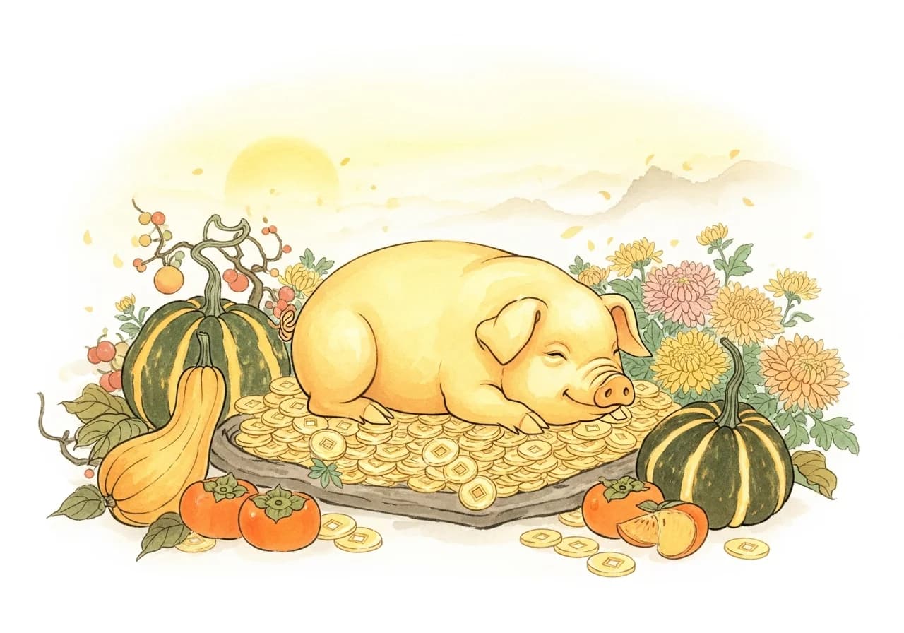 길몽 반전: 돼지를 잡거나 탈출에 성공하면