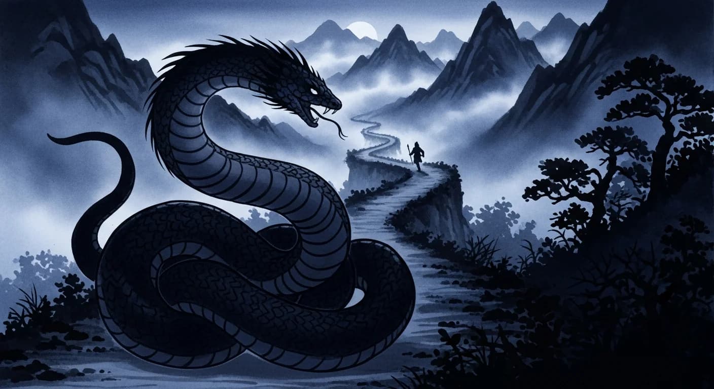 뱀에게 쫓기는 꿈 해몽 - 뱀이 쫓아오는 꿈의 의미와 길흉 완벽 정리