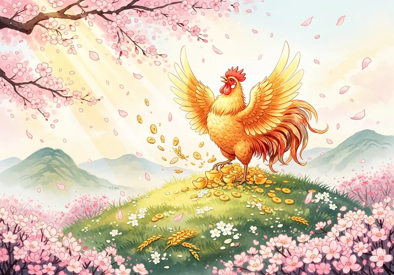 닭꿈이 길몽인 경우 — 재물·명예·새로운 시작