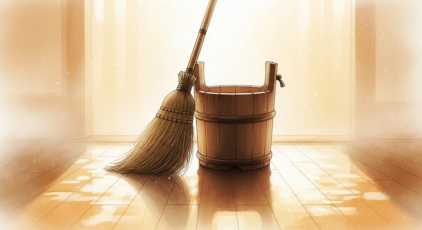 Cleaning Dream Meaning - Korean Dream Interpretation (꿈해몽)