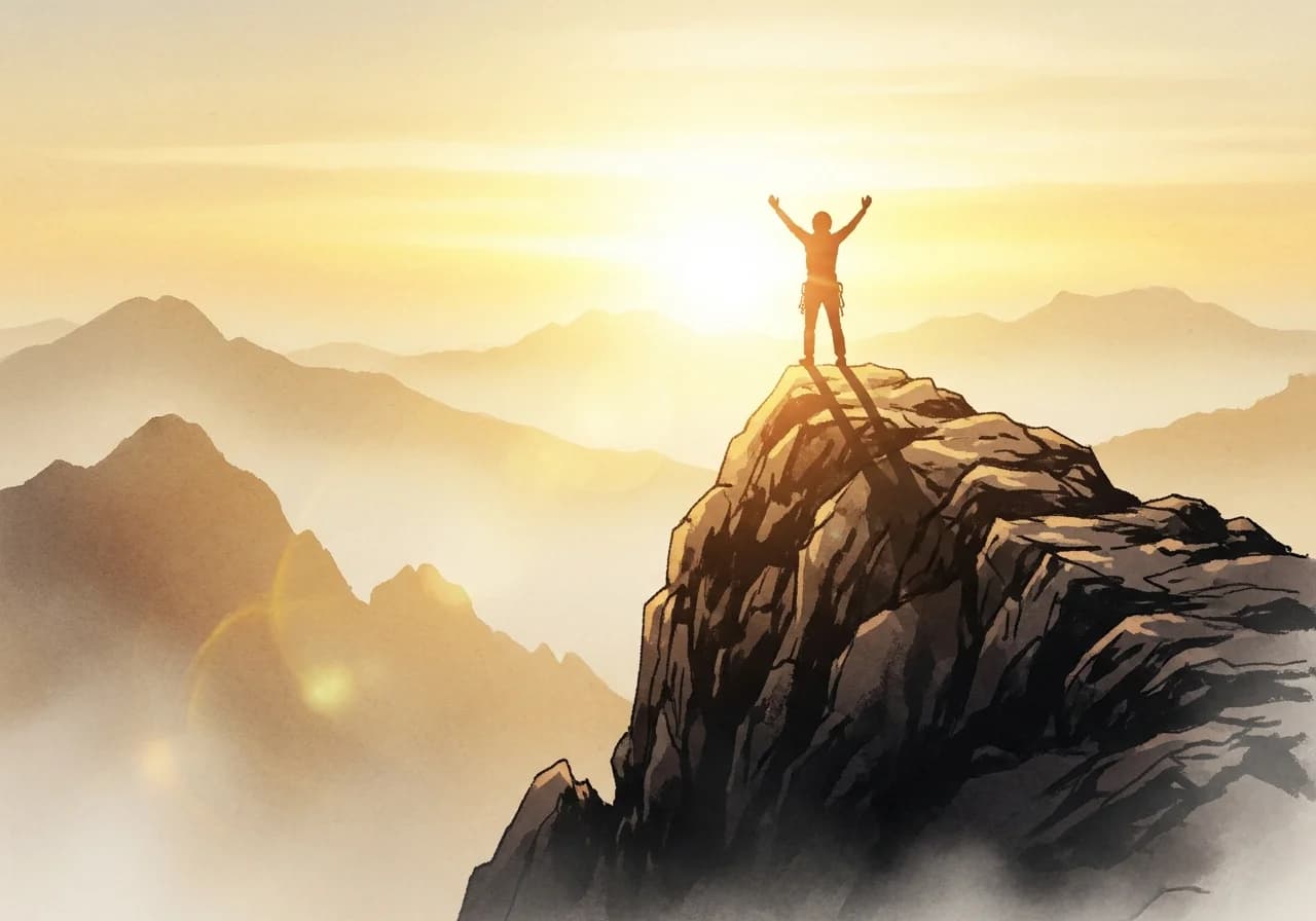 절벽 꿈 — 길몽으로 보는 경우