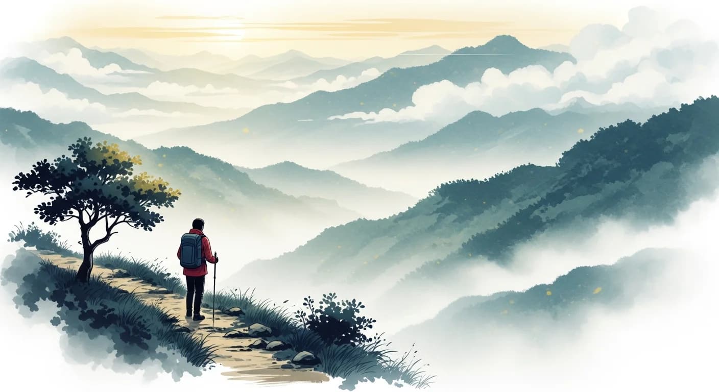 Mountain Climbing Dream Meaning — Korean Dream Interpretation Guide