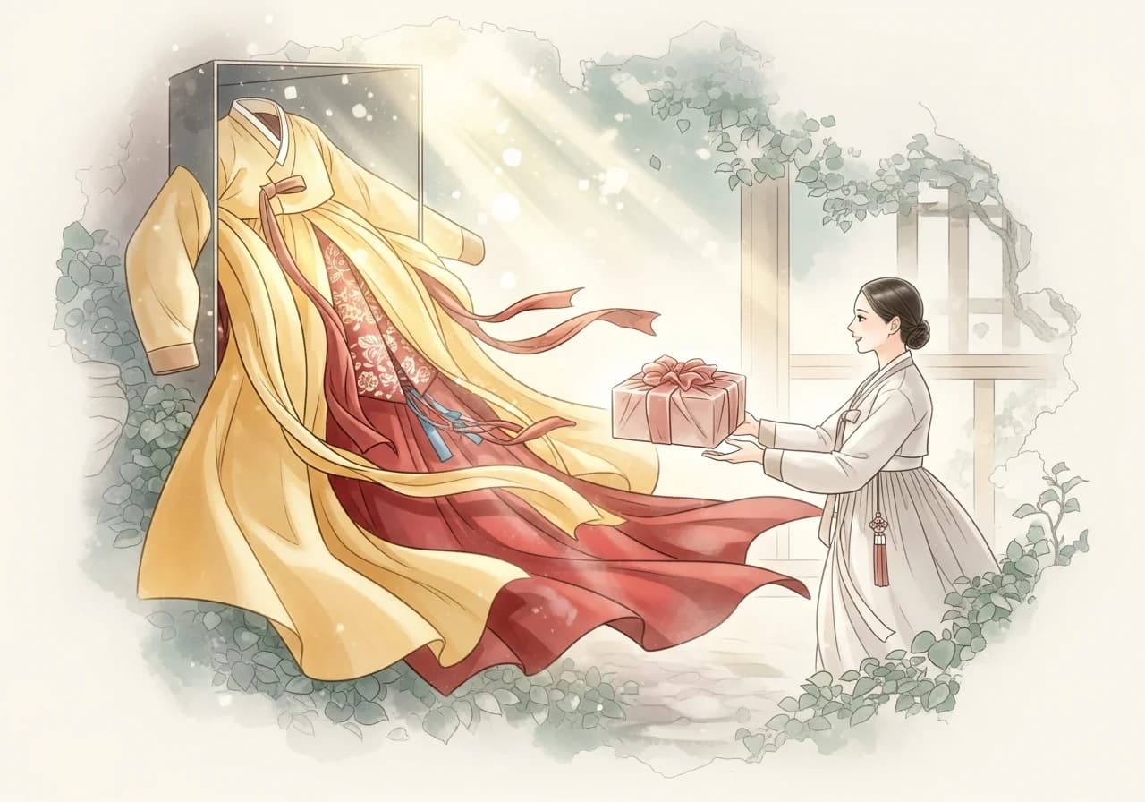 옷 꿈 길몽 — 새 옷·화려한 옷·선물받는 옷