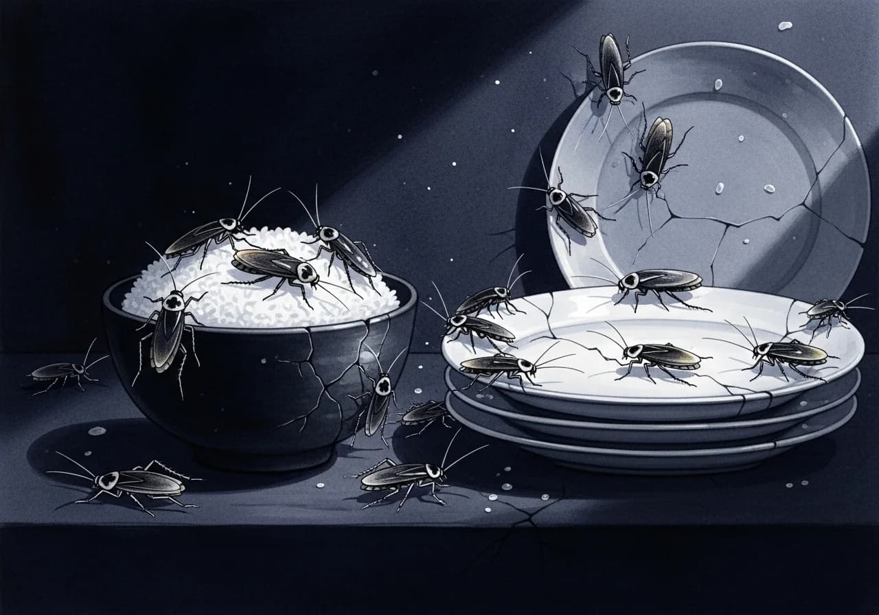 바퀴벌레 꿈 — 흉몽으로 보는 경우