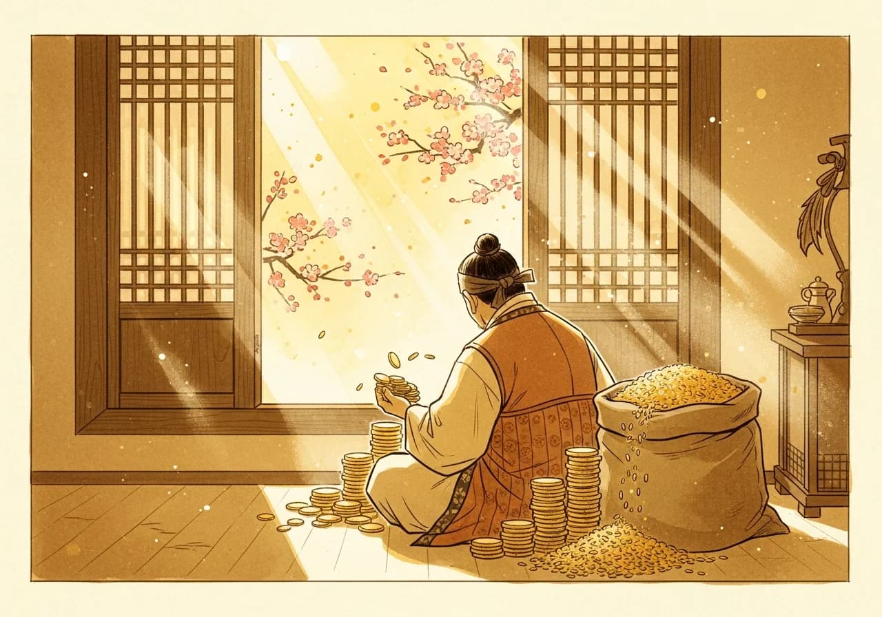 길몽 — 돈과 재물을 세는 꿈