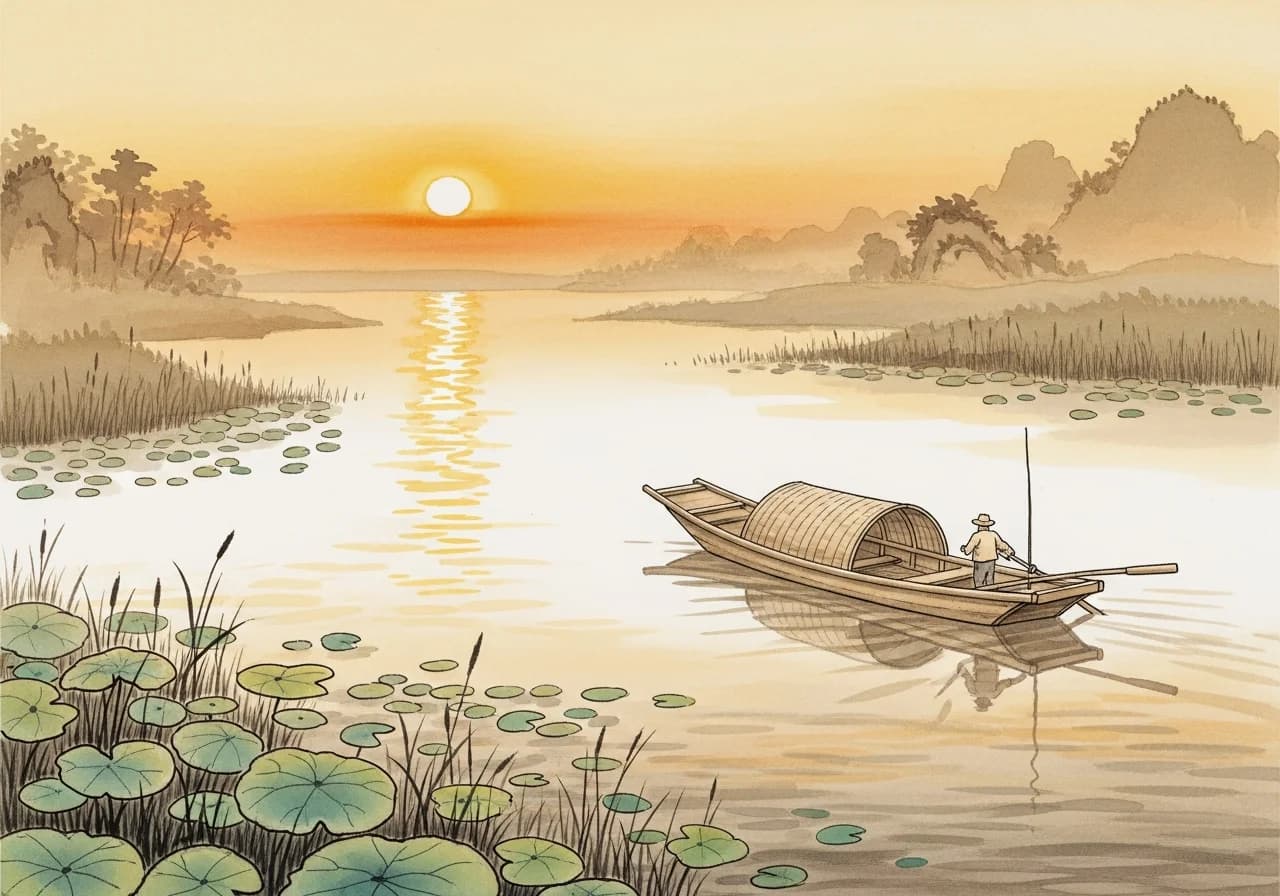 강을 건너는 꿈 — 길몽 해석