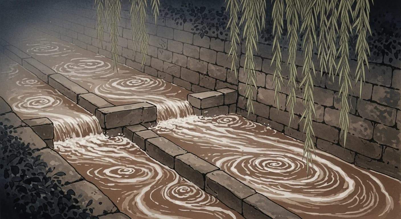 탁한 물 꿈해몽 — 더러운 물·흙탕물 꿈의 의미와 길흉 완벽 정리