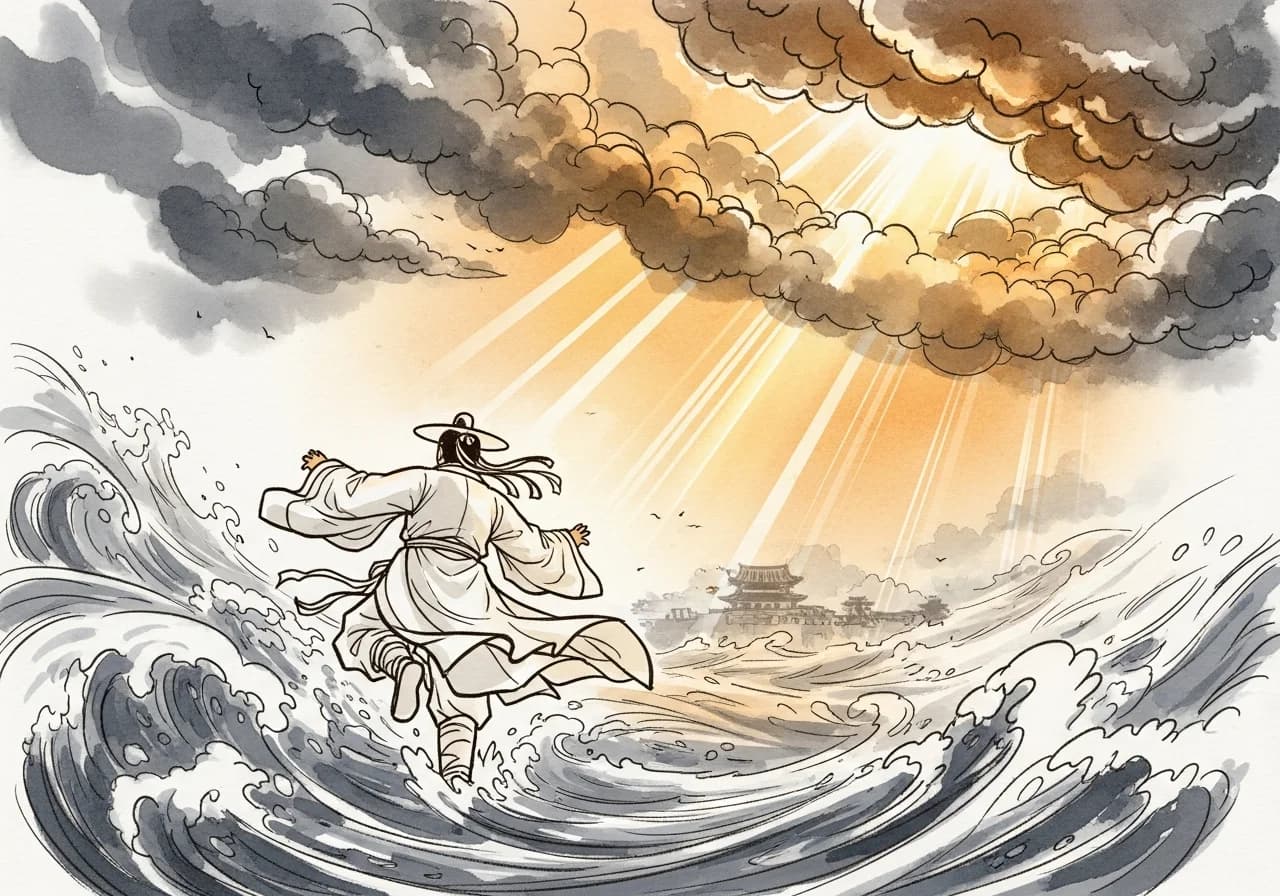 길몽: 재난에서 살아남거나 탈출하는 꿈