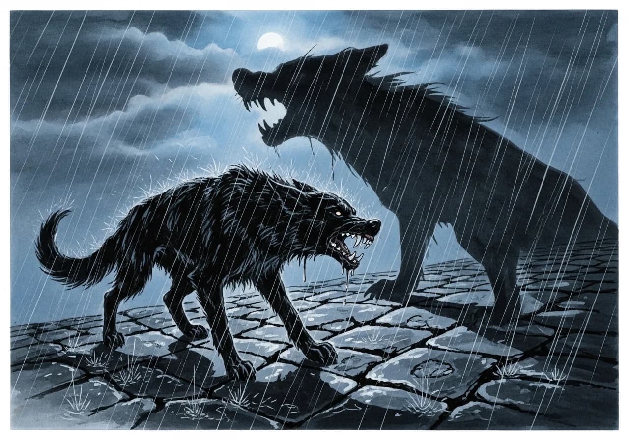 흉몽으로서의 개 공격 꿈 — 배신과 갈등의 경고