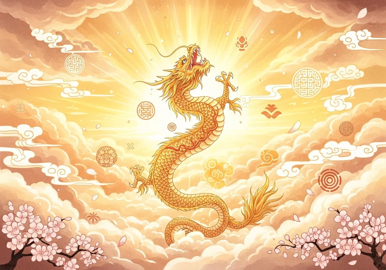 용꿈이 길몽인 경우 — 출세·재물·합격의 전조