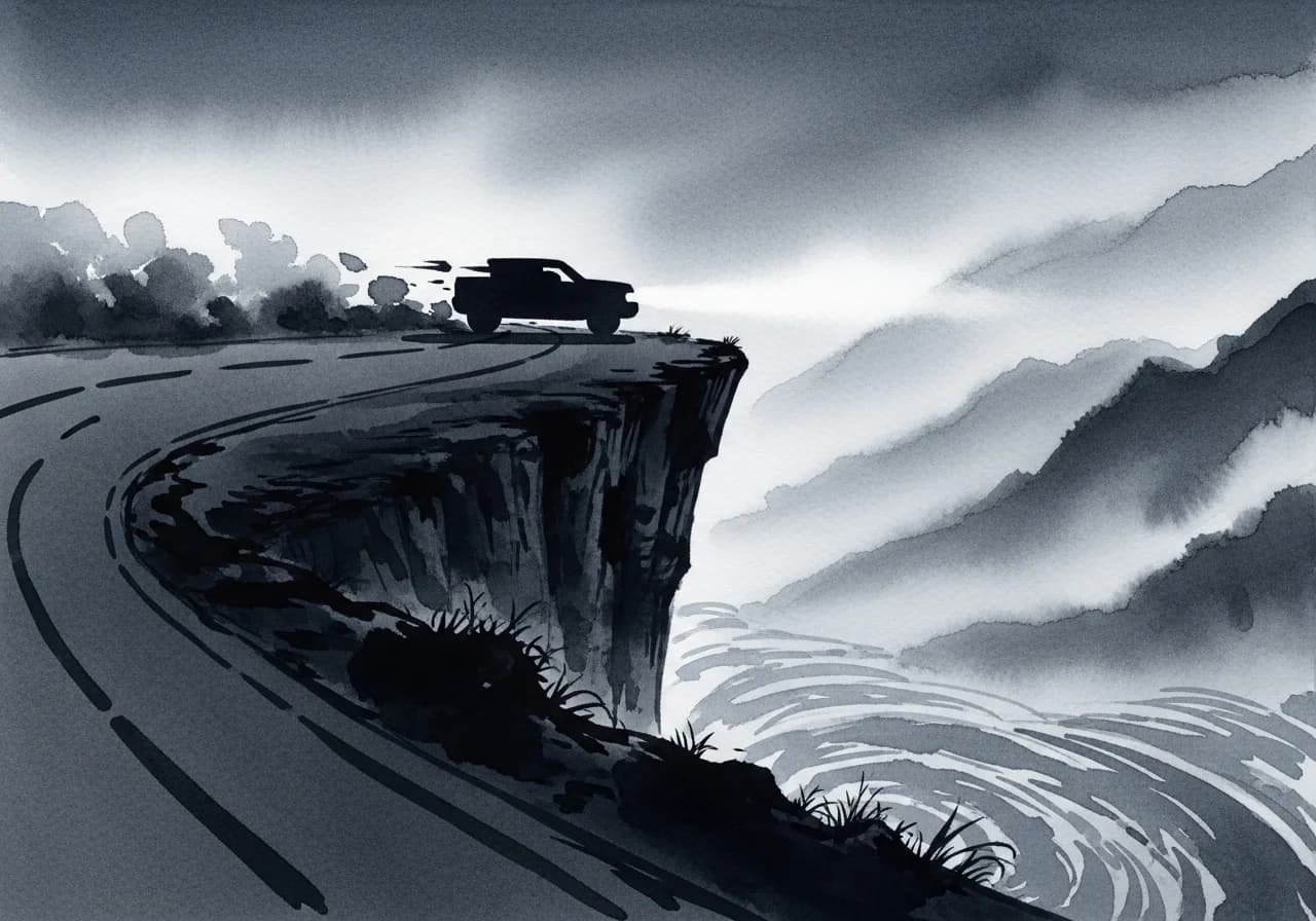 흉몽 — 브레이크가 고장나거나 역주행하는 꿈