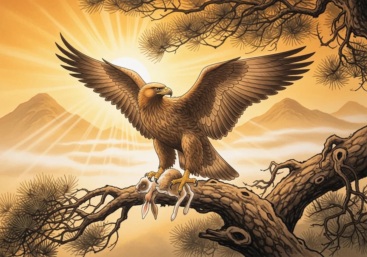 독수리가 비상하는 꿈 — 최고의 길몽