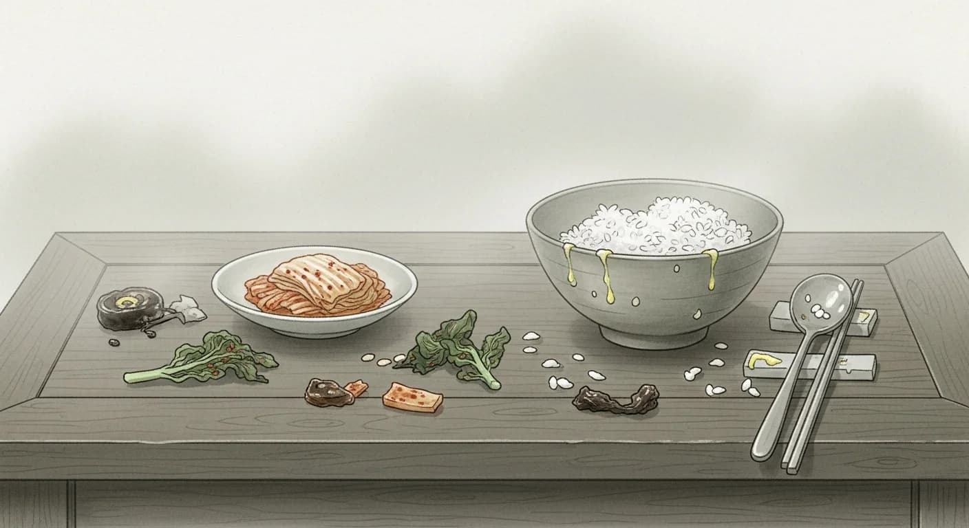 Eating Rotten Food Dream Meaning - Korean Dream Interpretation Guide