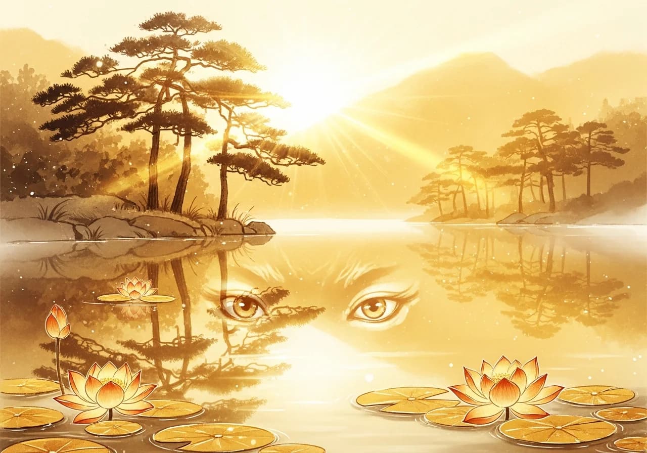 눈 꿈의 길몽 — 빛나는 통찰과 성공의 예조