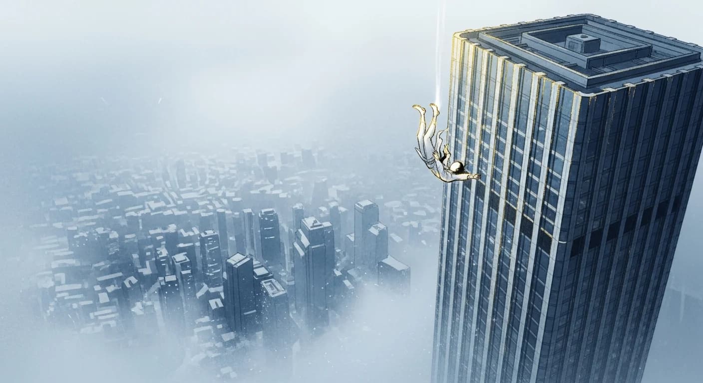 건물에서 떨어지는 꿈 해몽 - 추락 꿈의 의미와 길흉 완벽 정리