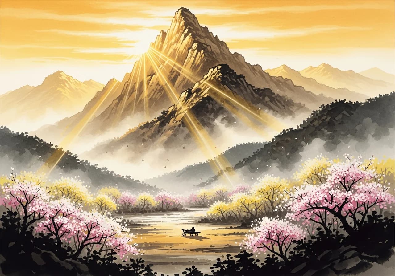 길몽이 되는 산에서 떨어지는 꿈