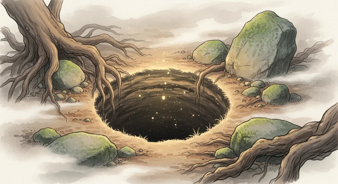 Falling Into a Hole Dream Meaning - Korean Dream Interpretation Guide