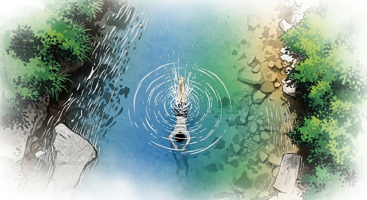 물에 빠지는 꿈 해몽 - 물에 떨어지는 꿈의 의미와 길흉 완벽 정리