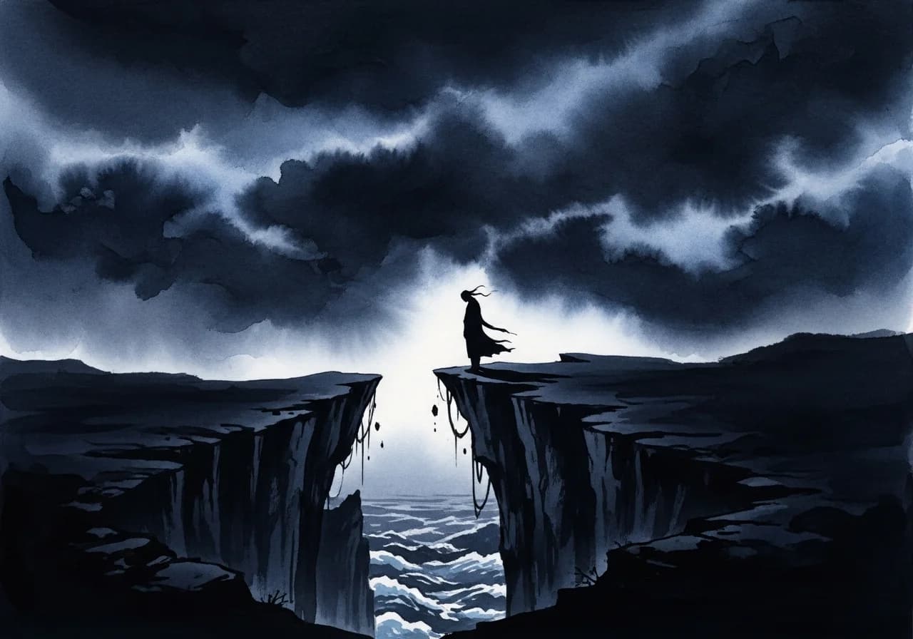 When the Cliff Dream Is a Warning (흉몽)