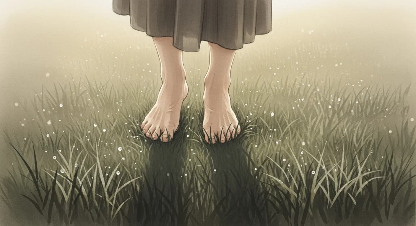 발 꿈해몽 - 삶의 방향과 기반을 담은 꿈