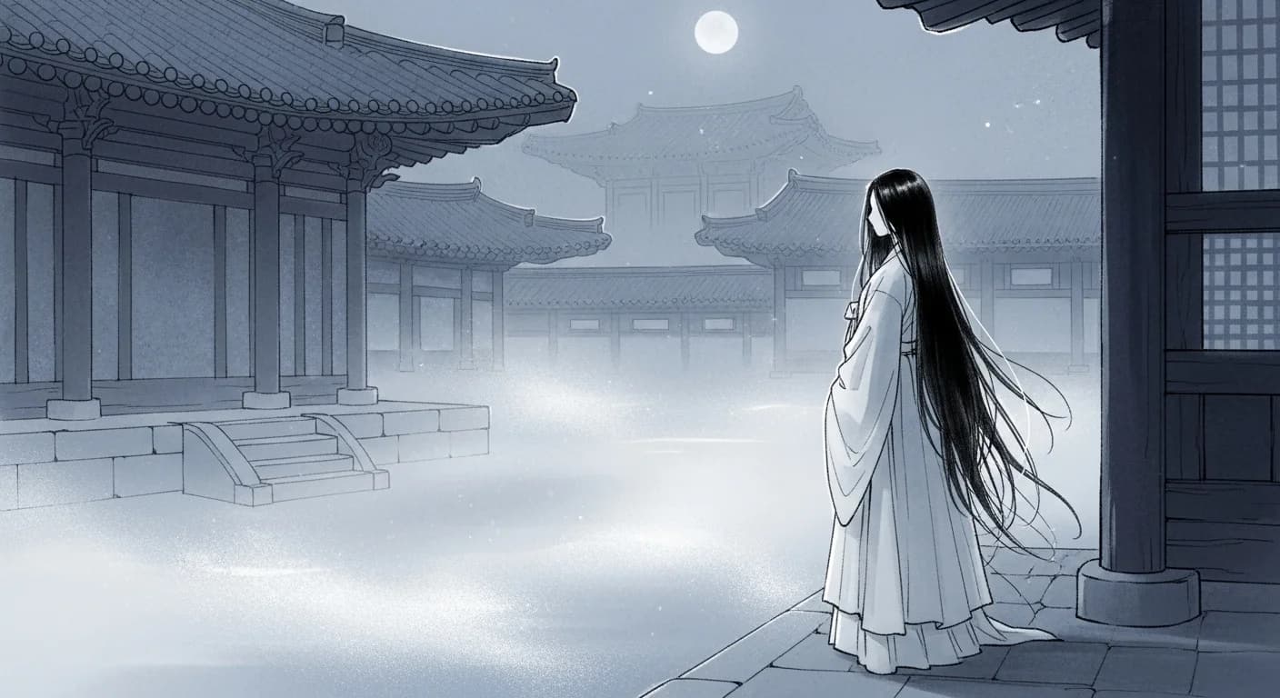 여자 귀신 꿈해몽 - 처녀귀신·소복귀신의 의미와 길흉 완벽 정리