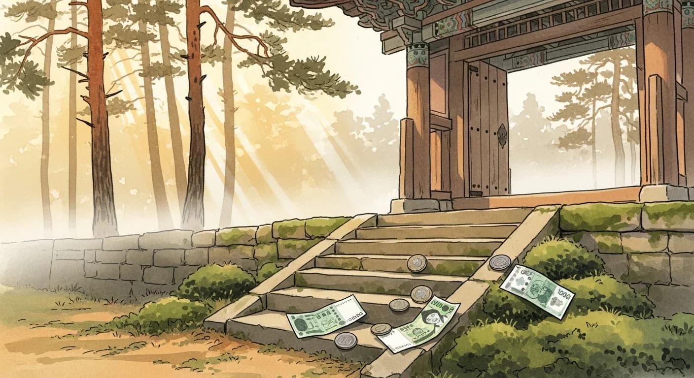 돈 줍는 꿈 해몽 - 재물운과 횡재의 의미 완벽 정리