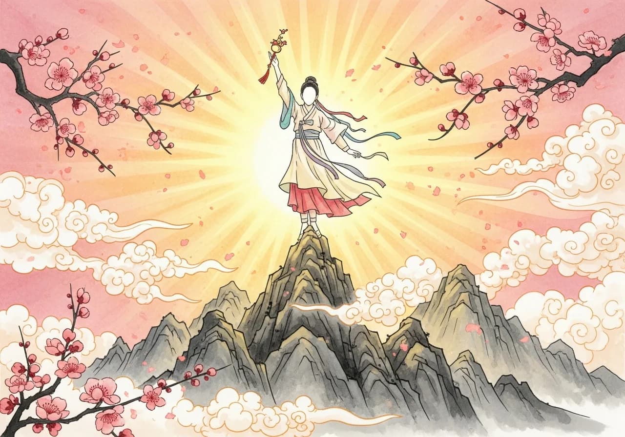 Floating in the Air — Auspicious Interpretations