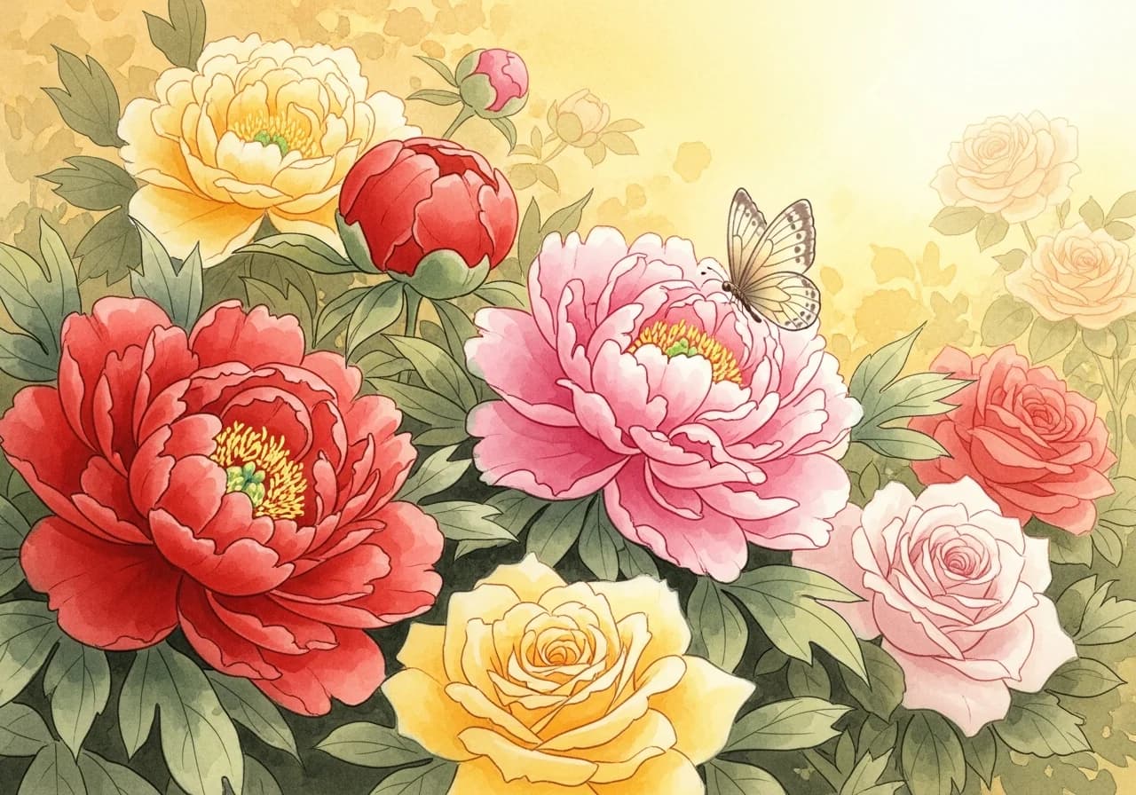 꽃이 피는 꿈 — 길몽의 의미