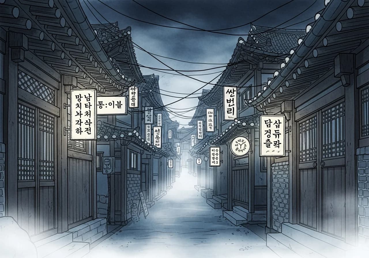 외국 꿈의 흉몽 — 방향 상실, 고립, 통제력 상실의 경고