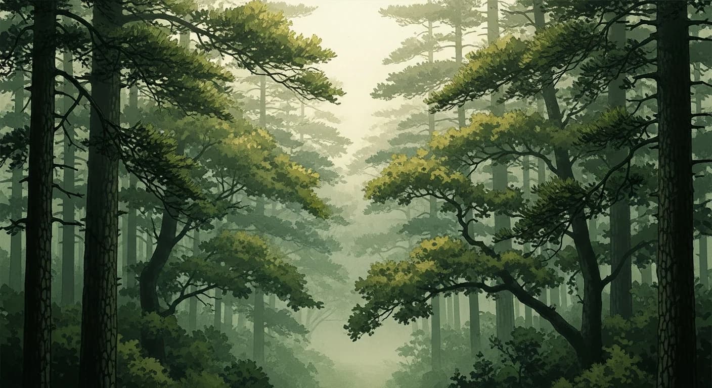 Forest Dream Meaning - Korean Dream Interpretation (숲 꿈해몽)