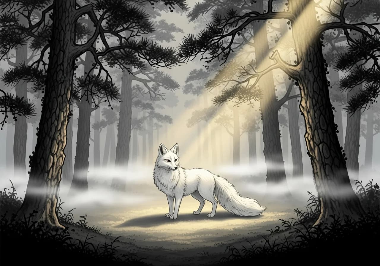 여우꿈 — 길몽: 지혜와 명예의 상징